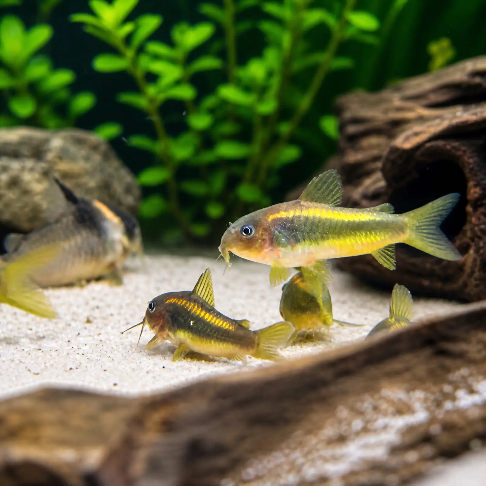 Gold Laser Corydoras CW010 (Osteogaster sp. CW010)